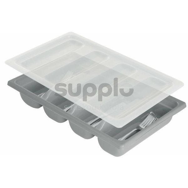 Příborník šedý GN1/1- 4 sekce thumbnail