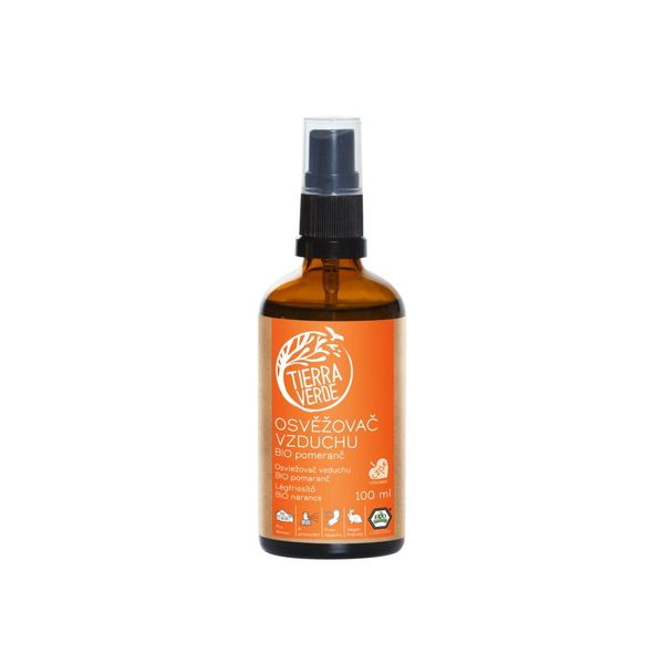 Osvěžovač vzduchu – BIO Pomeranč (skleněná lahvička 100 ml) thumbnail