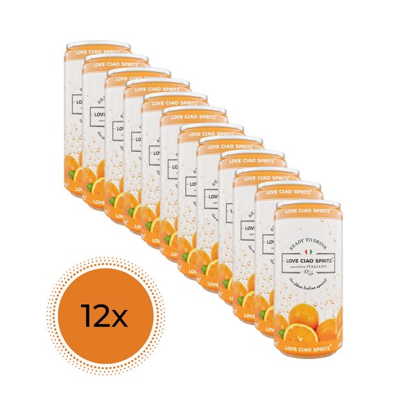 Love Ciao Spritz 200ml - 12ks Plech thumbnail