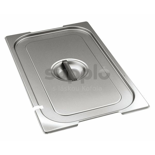 Víko GN 1/1 OPTINOX nerez, výsek pro naběračku a ucha thumbnail