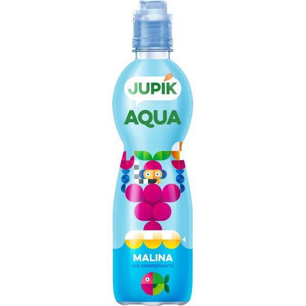 JUPÍK AQUA Malina 0,5 L - pet thumbnail
