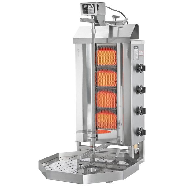 Gyros gril POTIS G2 30 kg suroviny thumbnail