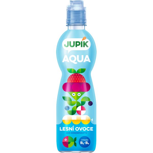 JUPÍK AQUA Lesní ovoce 0,5 L - pet thumbnail