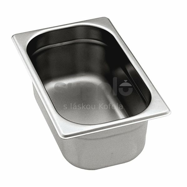 GN 1/4 (h=100 mm) nerezová plná OPTINOX thumbnail