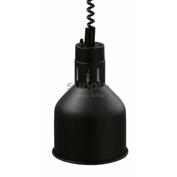 Infra lampa závěsná - černá thumbnail