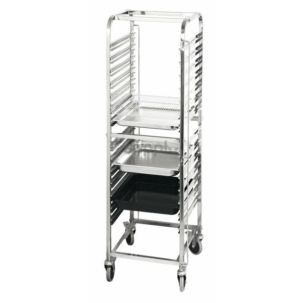 Regálový nerez vozík RVJ-14xGN 2/1 thumbnail