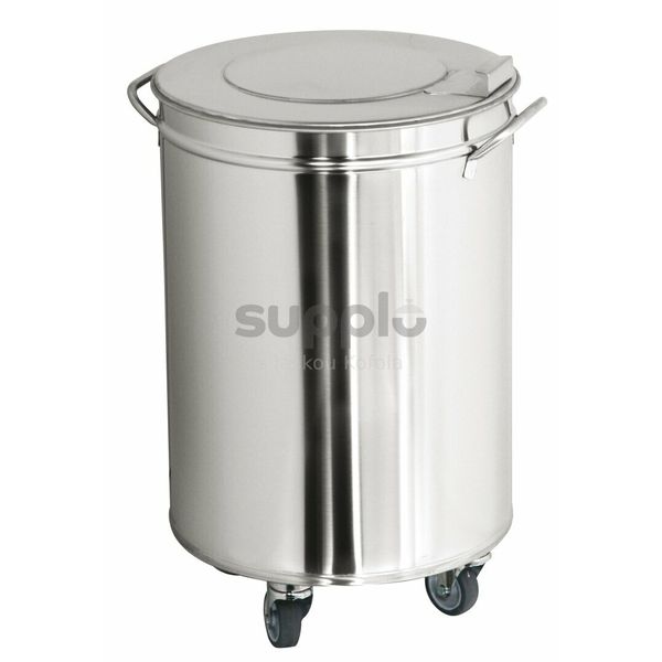 Koš s poklopem (75 l, Ø 450mm, v=630 mm) thumbnail