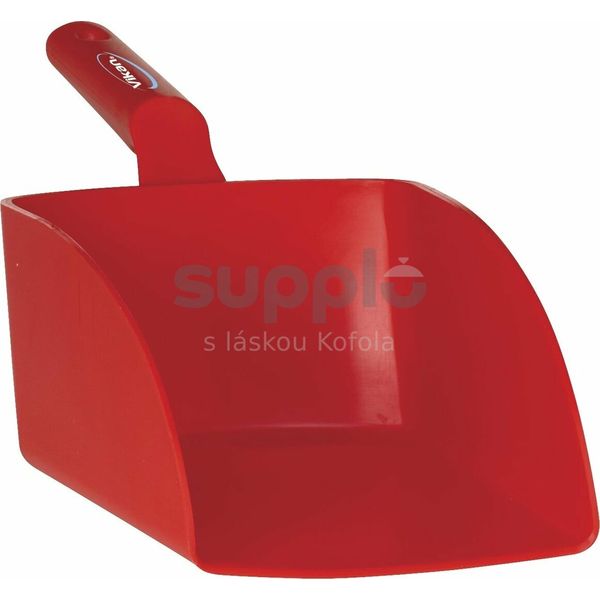 Lopatka ruční velká 2 litry - červená thumbnail
