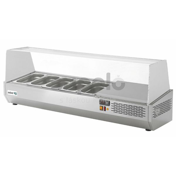 Pizza chladící pultová vitrína Asber GV-135 (GN1/4) thumbnail