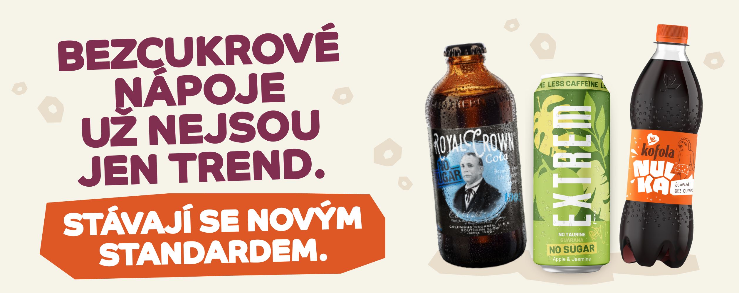 Bezcukrové nápoje: trend, který se stává novým standardem