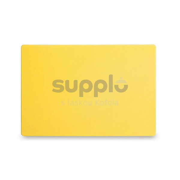 PE deska pracovní 450x300x13 - žlutá thumbnail