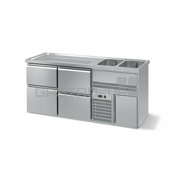 Stul vycepni RBOD 204E 2 sekce - bez horní desky thumbnail