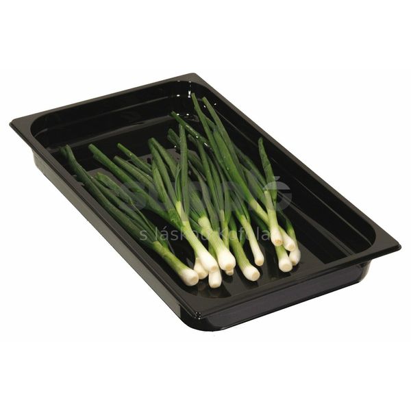 GN 1/1 (h=65 mm) polykarbonát černý thumbnail