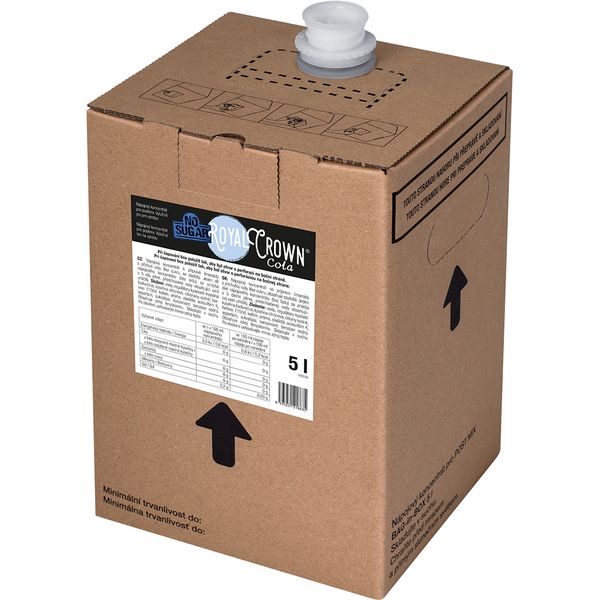 ROYAL CROWN Cola No Sugar 5 l - BiB thumbnail