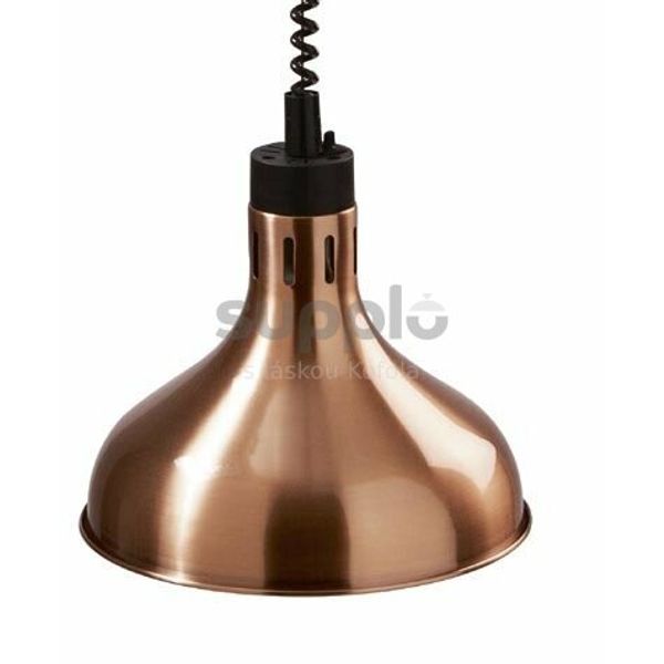 Infra lampa závěsná - meď thumbnail