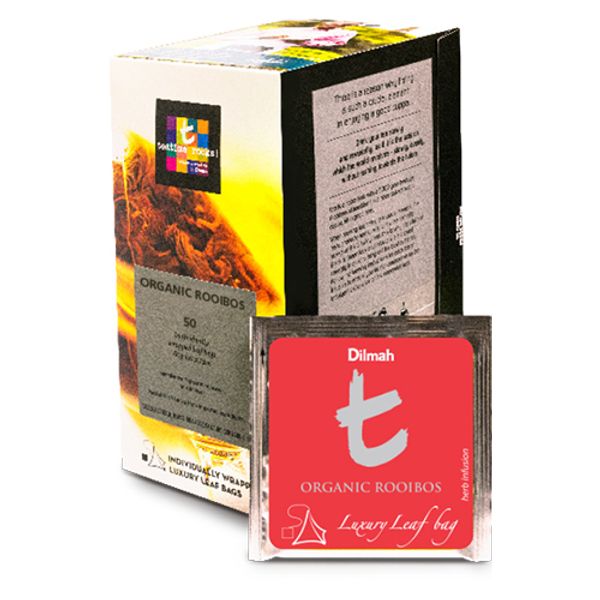 DILMAH Čaj bylinný t-series rooibos natural Lux sáček HB 50/2g thumbnail