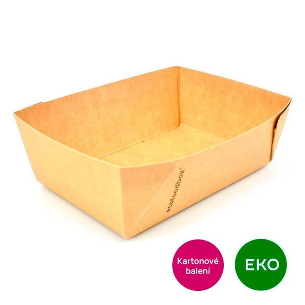 EKO miska malá, kraft, balení 600 ks thumbnail