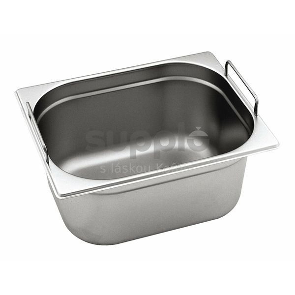 GN 1/2 (h=150 mm) nerezová plná s uchy OPTINOX thumbnail