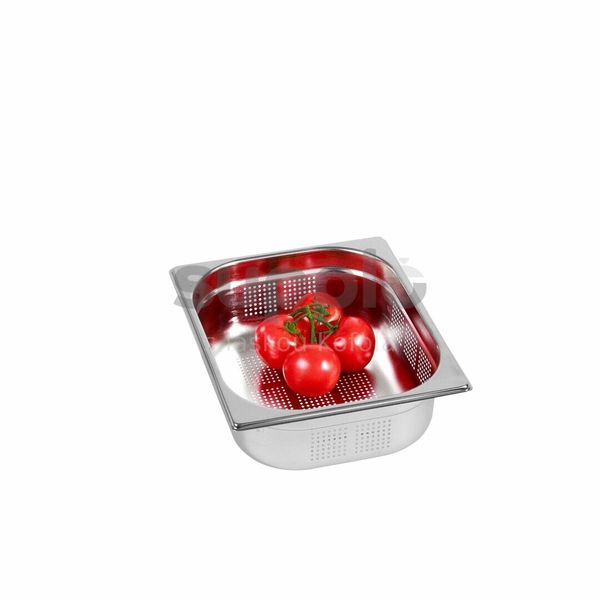 GN 1/2 (h=100 mm) nerezová děrovaná OPTINOX thumbnail