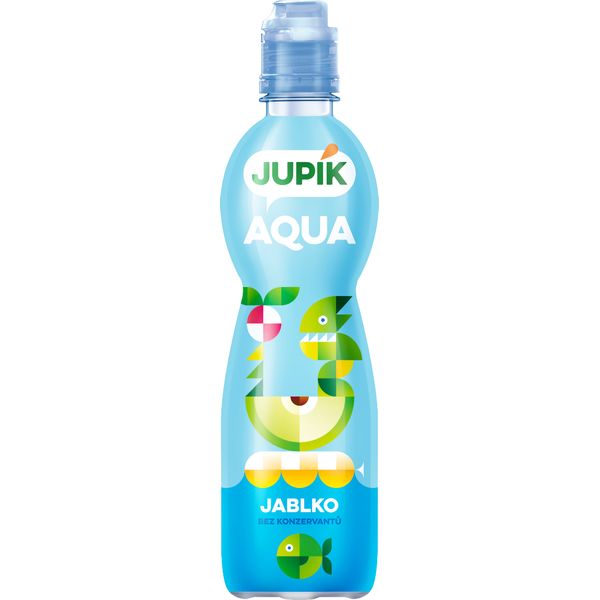 JUPÍK AQUA Jablko 0,5 L - pet thumbnail