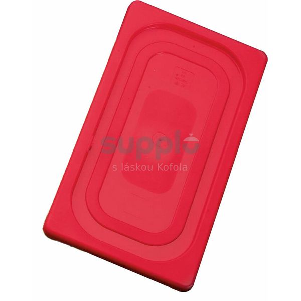 Víko GN 1/6 polypropylenové - červená thumbnail