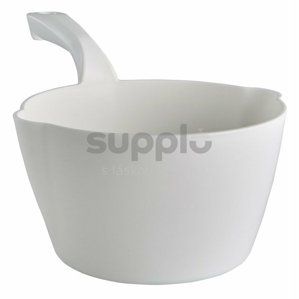 Naběračka oblá 2 litry - bílá thumbnail