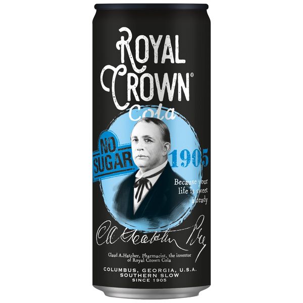 ROYAL CROWN Cola No sugar 0,33 l - plech thumbnail
