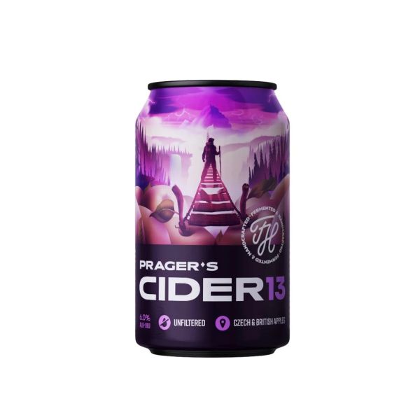 PRAGER'S Cider 13° 0,33 l - plech thumbnail