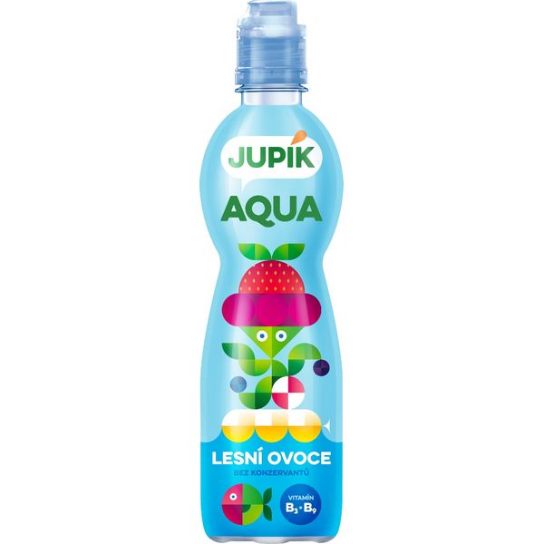 JUPÍK Aqua Lesní ovoce 0,5 l - PET thumbnail