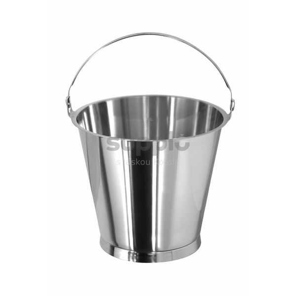 Vědro s podstavou (Ø300 mm, 10 l) nerez thumbnail