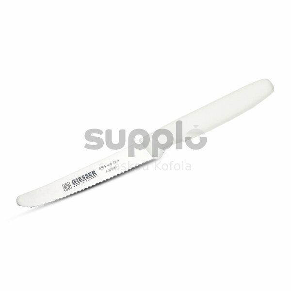 Nůž zubatý G 8365 - 110 mm bílá thumbnail