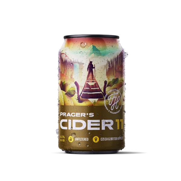 PRAGER'S Cider 11° 0,33 l - plech thumbnail