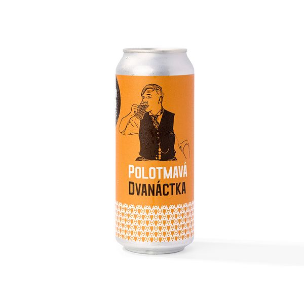 Polotmavá dvanáctka  0,5 L - plech thumbnail