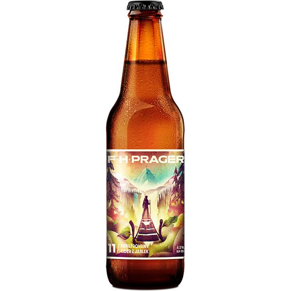 PRAGER'S Cider 11° 0,33 l - sklo thumbnail