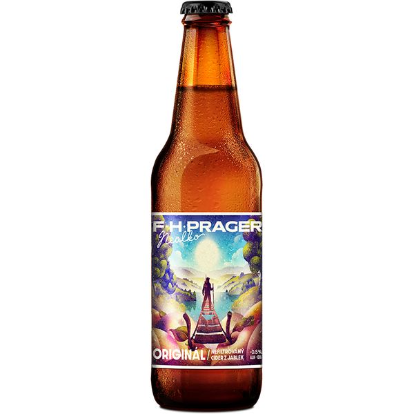 PRAGER'S Nealko Cider Originál 0,33 l - sklo thumbnail