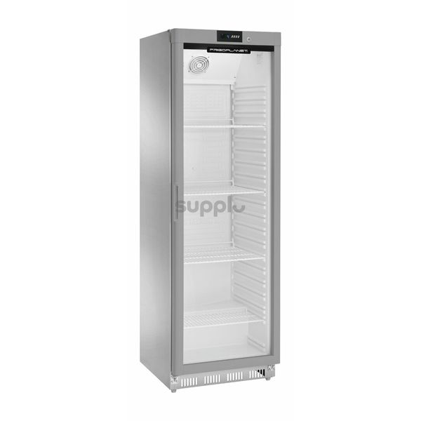 Skříň chladící AKD 400RG SS 360 L nerez/sklo thumbnail