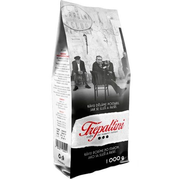 TREPALLINI káva zrnková 6x1 kg thumbnail