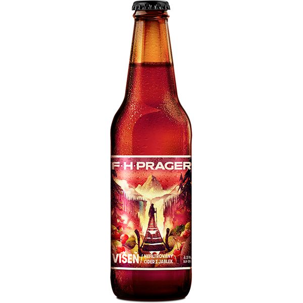 PRAGER'S Cider 11° Višeň 0,33 L - sklo thumbnail