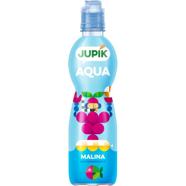 JUPÍK AQUA Malina 0,5 L - pet thumbnail