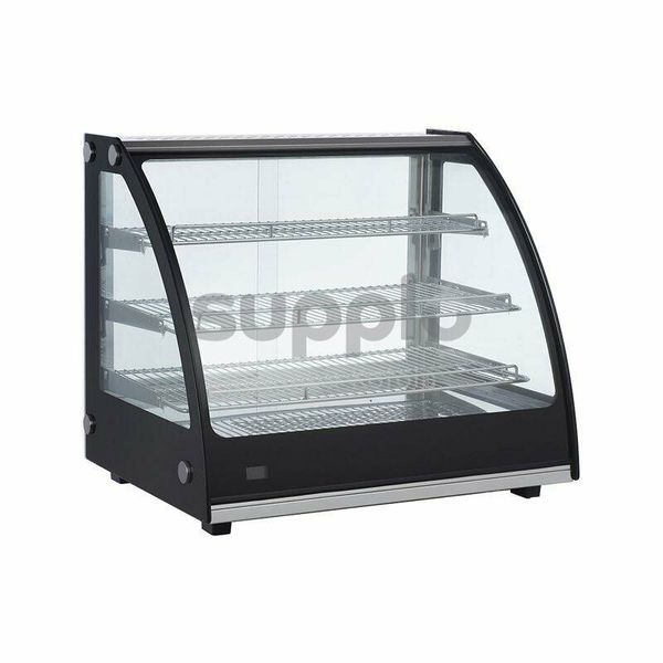 Vyhřívaná vitrína RTR-130L-2 černá thumbnail
