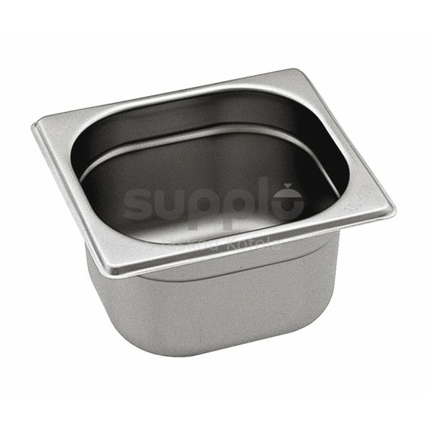 GN 1/6 (h=200 mm) nerezová plná OPTINOX thumbnail