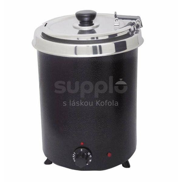 Kotlík na polévku 5L - černý thumbnail