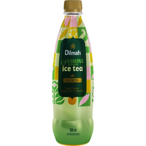 Dilmah Green Ice Tea Jasmine 0,5 L - pet thumbnail