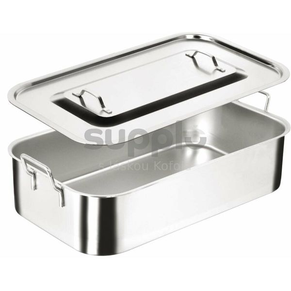 Pekáč s pevnými uchy a poklicí (610 x 430, v=150 mm) thumbnail