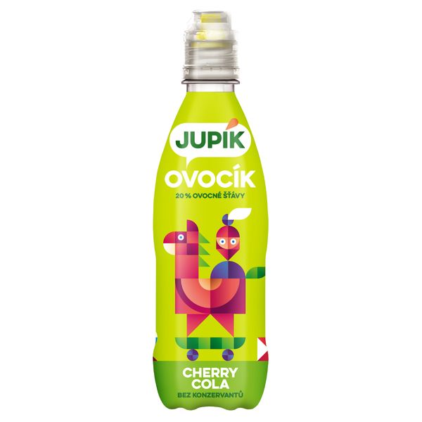 JUPÍK Ovocík 20% Cherry Cola 0,33 L - PET thumbnail