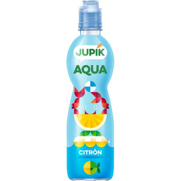 JUPÍK Aqua Citrón 0,5 l - PET thumbnail