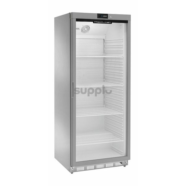 Skříň chladící AKD 600RG SS 580 L nerez/sklo thumbnail