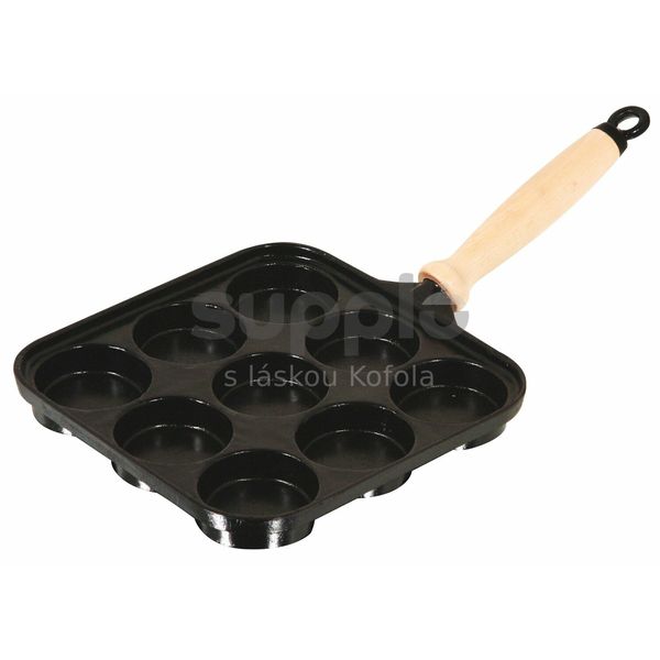 Lívanečník 9-důlků (š=26, d=26cm, 1,20 kg) thumbnail