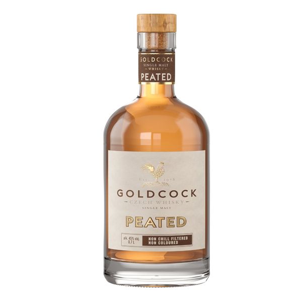 GOLDCOCK Peated Single Malt 45% 0,7l thumbnail
