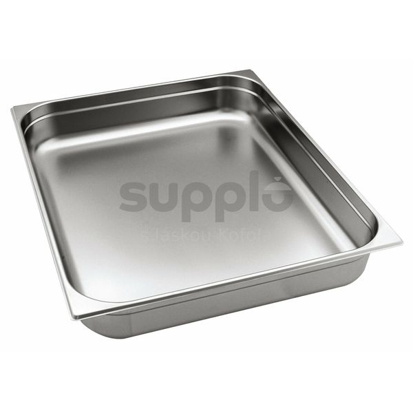 GN 2/1 (h=40 mm) nerezová plná OPTINOX thumbnail